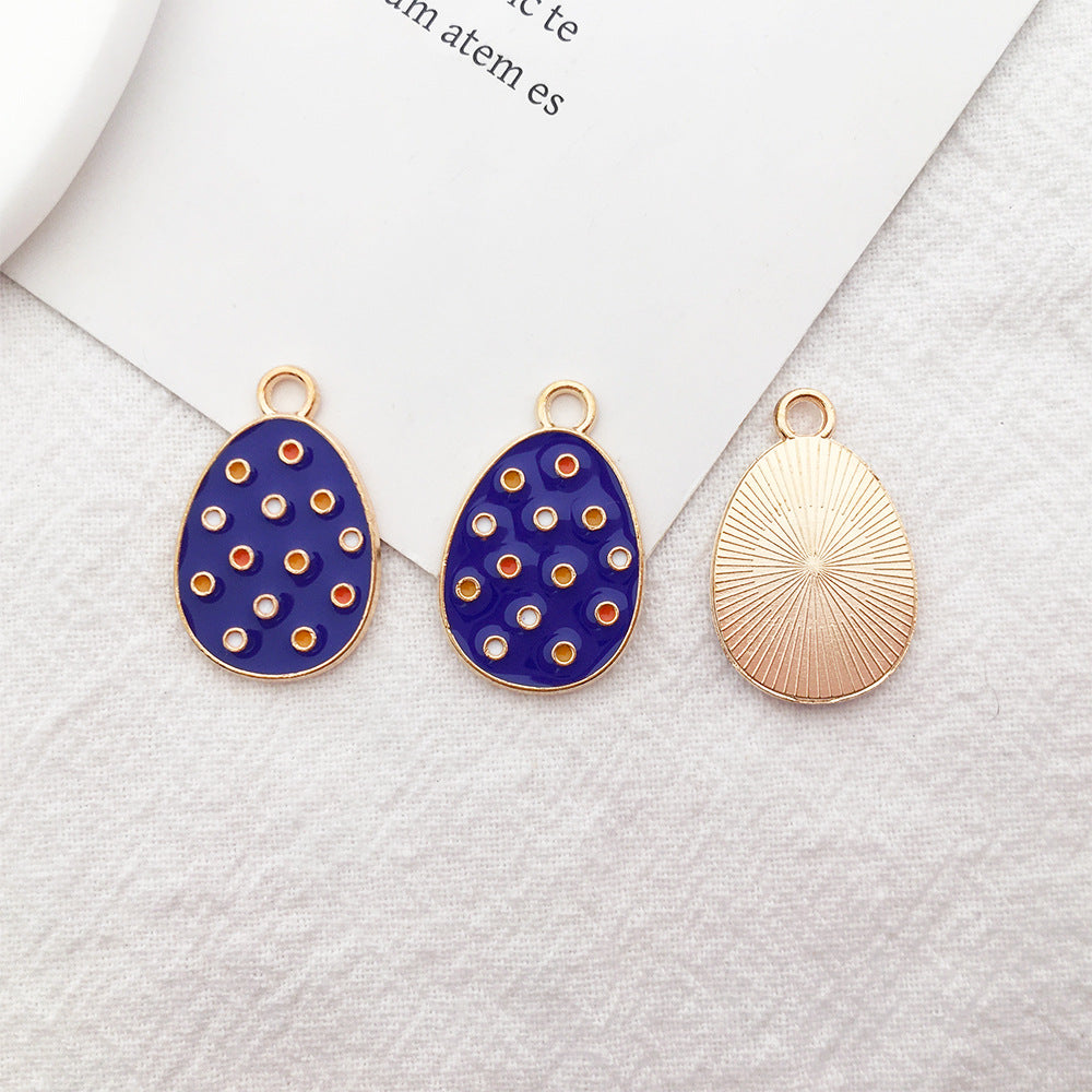 Wholesale Easter Egg Alloy Keychain Accessories